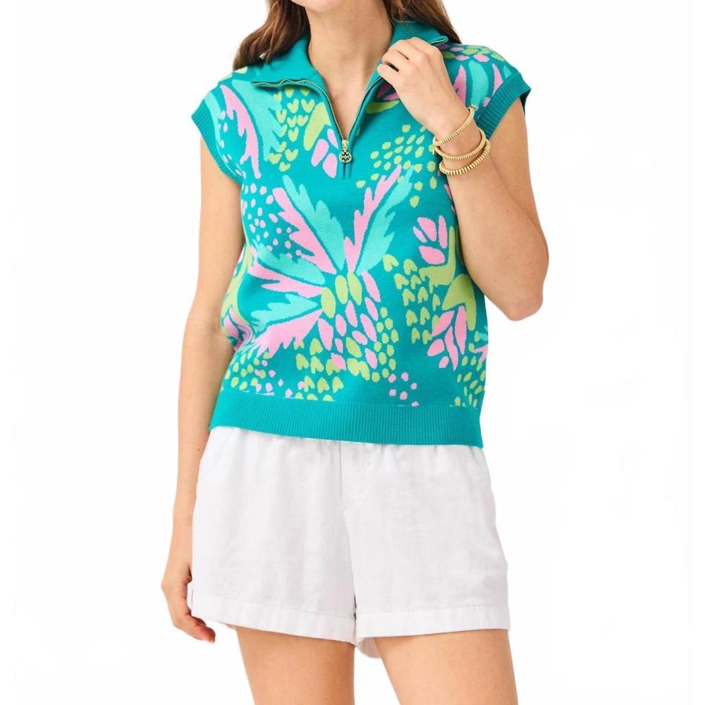 NEW MARY SQUARE celia sweater in aloha green